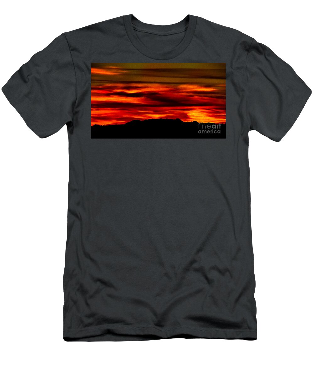 2013 T-Shirt featuring the photograph Painted Sky 34 by Mark Myhaver