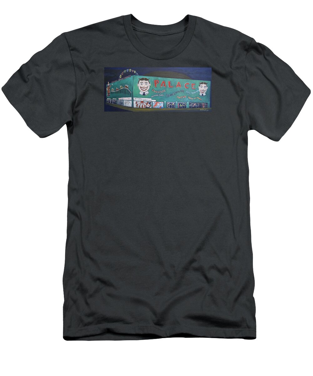 Tillie T-Shirt featuring the painting Palace 2013 by Patricia Arroyo