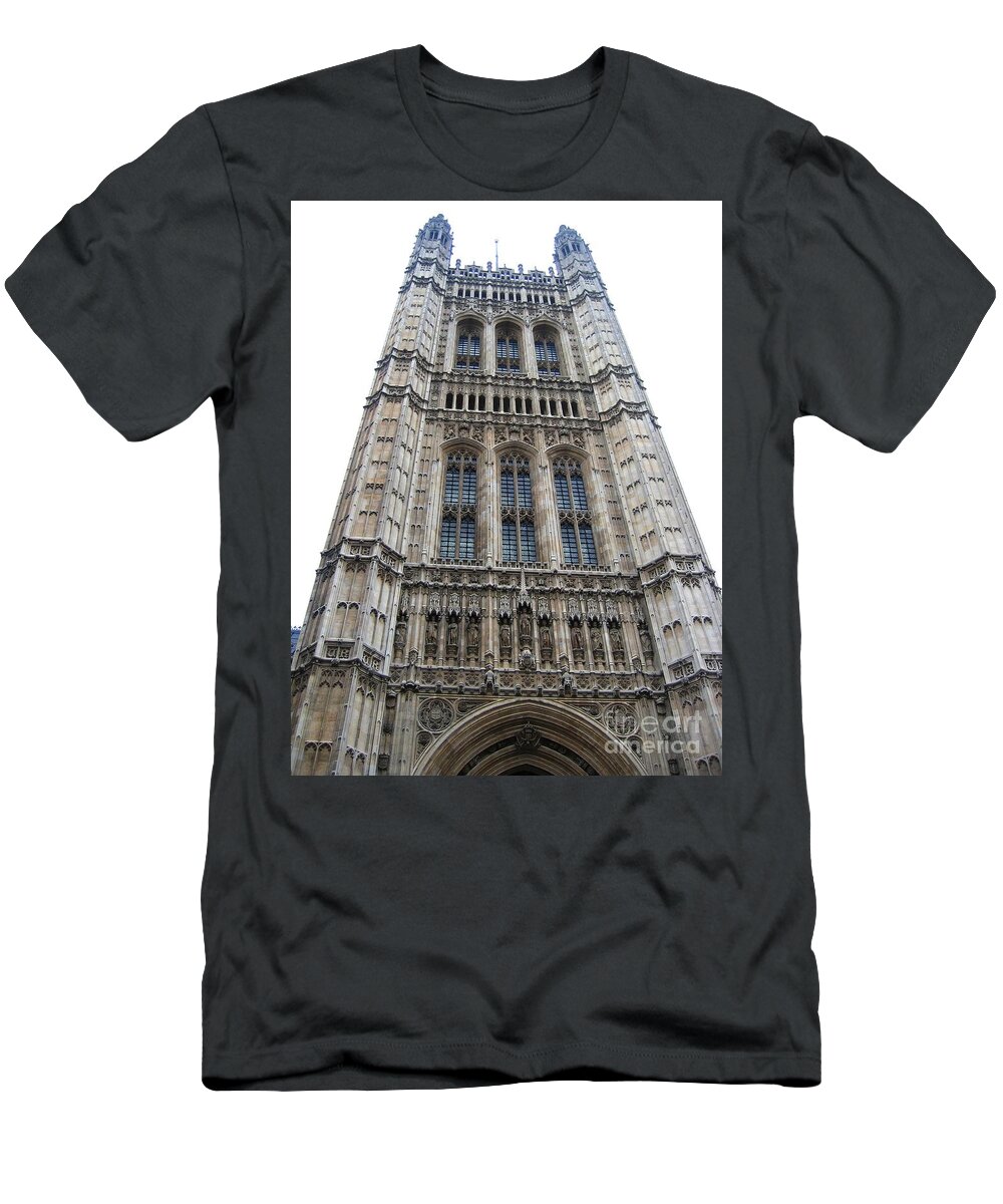 Palace Of Westminster T-Shirt featuring the photograph Palace of Westminster by Denise Railey