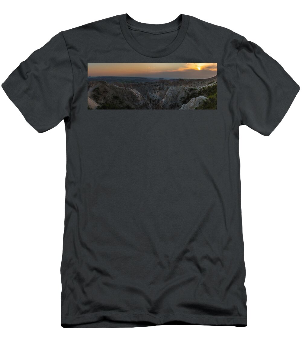 Prints --> Homegroenphotography.com T-Shirt featuring the photograph Panorama BNP by Aaron J Groen