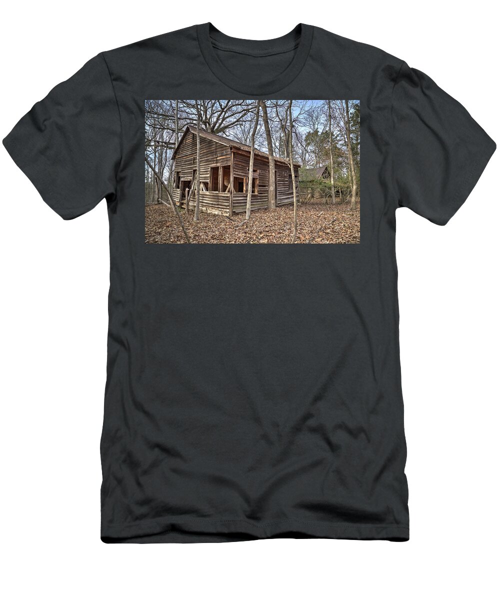 Old T-Shirt featuring the photograph Peak Ruins-1 by Charles Hite