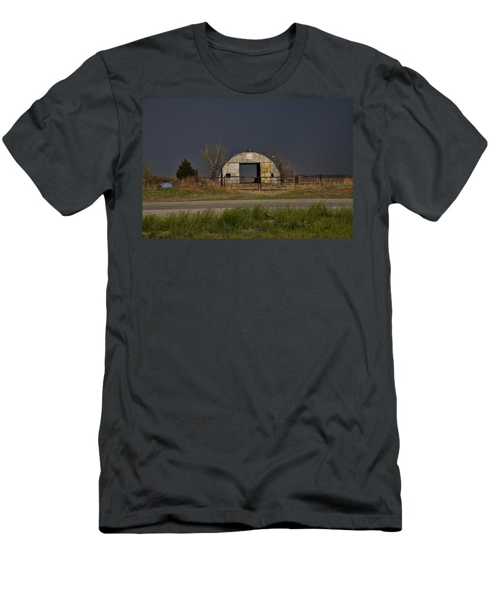 Storm T-Shirt featuring the photograph Photographers Vantage Point by Toni Hopper