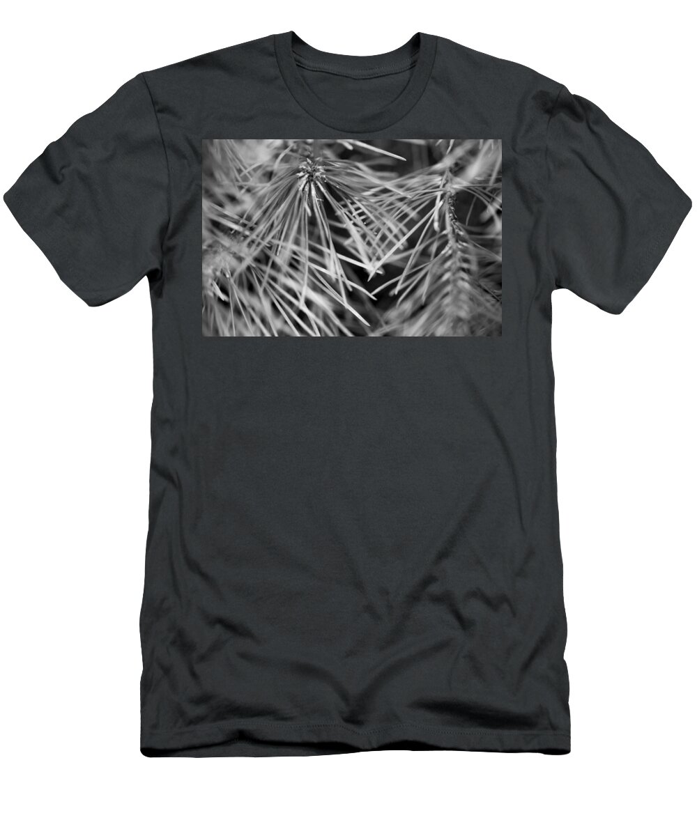 Pine Needles T-Shirt featuring the photograph Pine Needle Abstract by Susan Stone
