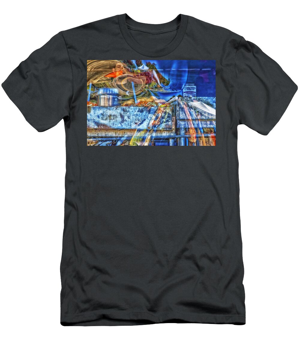 Reflection T-Shirt featuring the photograph Plexi Reflexi Image Art by Jo Ann Tomaselli