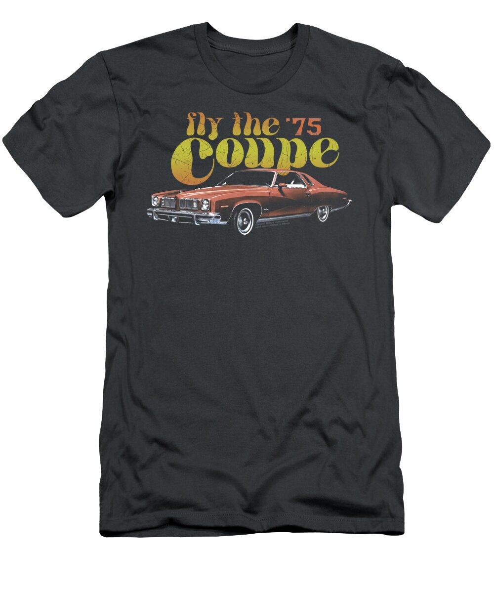  T-Shirt featuring the digital art Pontiac - Fly The Coupe by Brand A