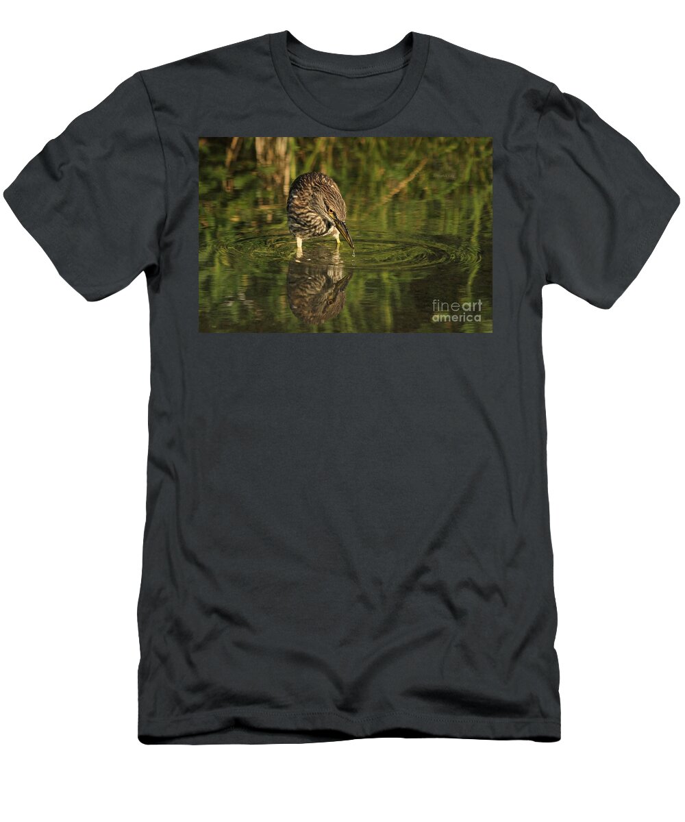Bird T-Shirt featuring the photograph Quench by Heather King