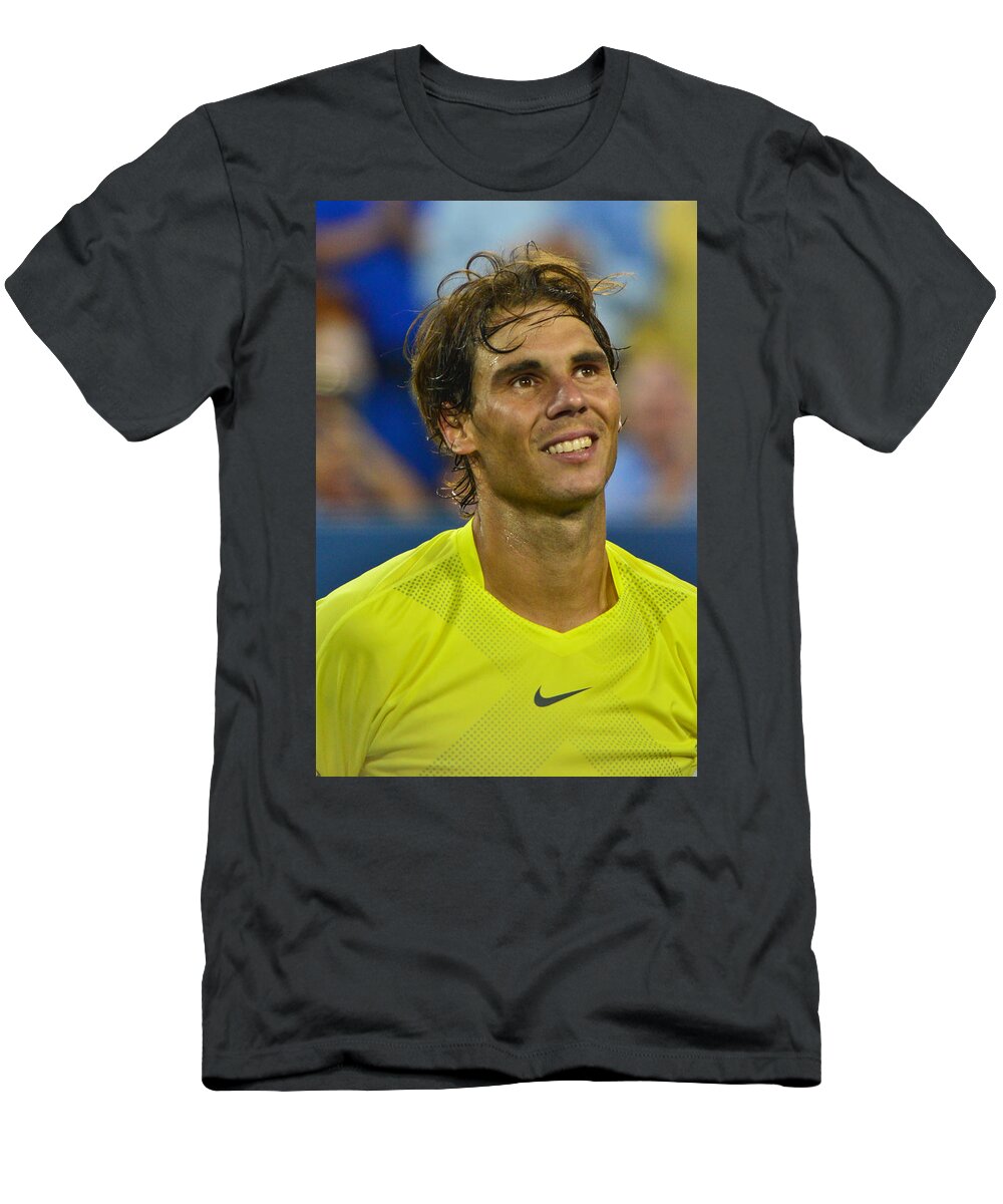 Rafael Nadal T-Shirt by David Long