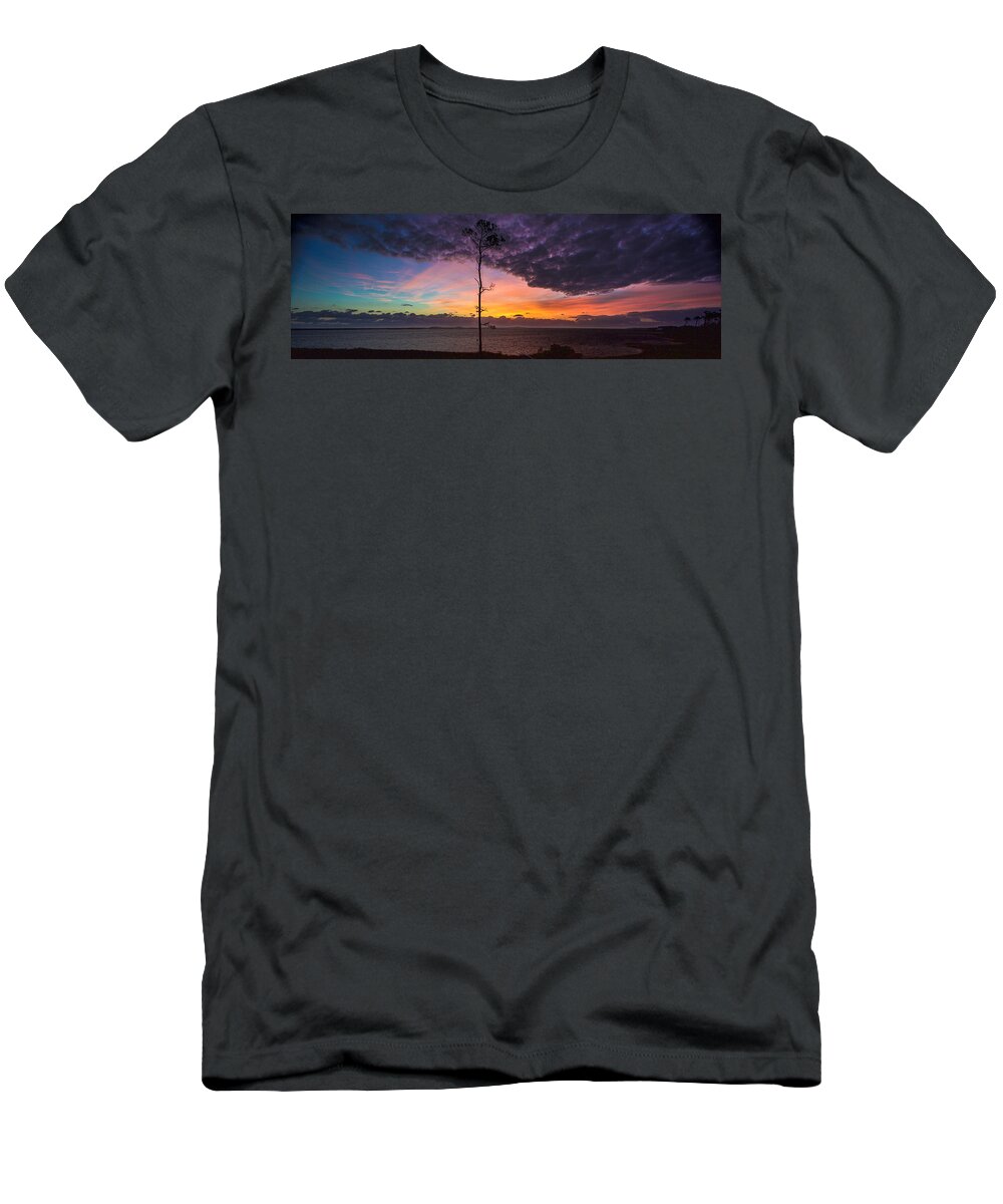 Sun T-Shirt featuring the photograph Rainbow Dawn by Paula OMalley