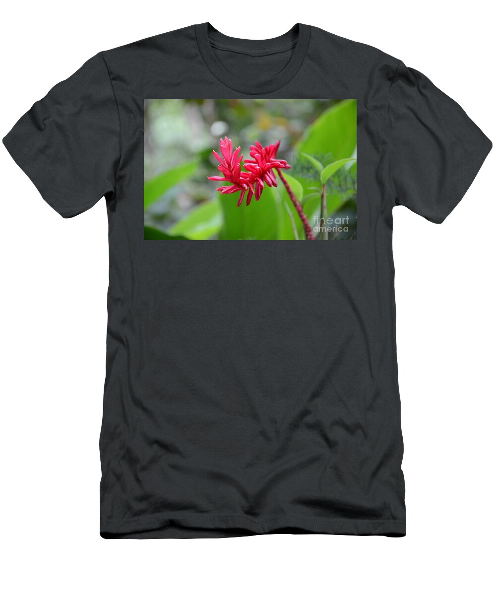 Red Ginger T-Shirt featuring the photograph Red Ginger by Laurel Best