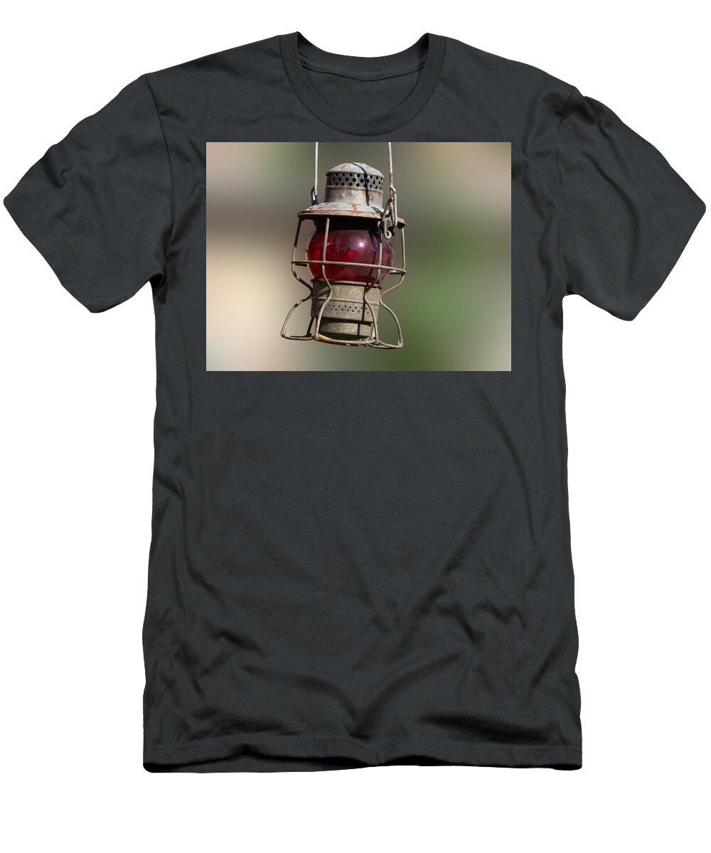 Lantern T-Shirt featuring the photograph Red Lantern by Thomas Woolworth