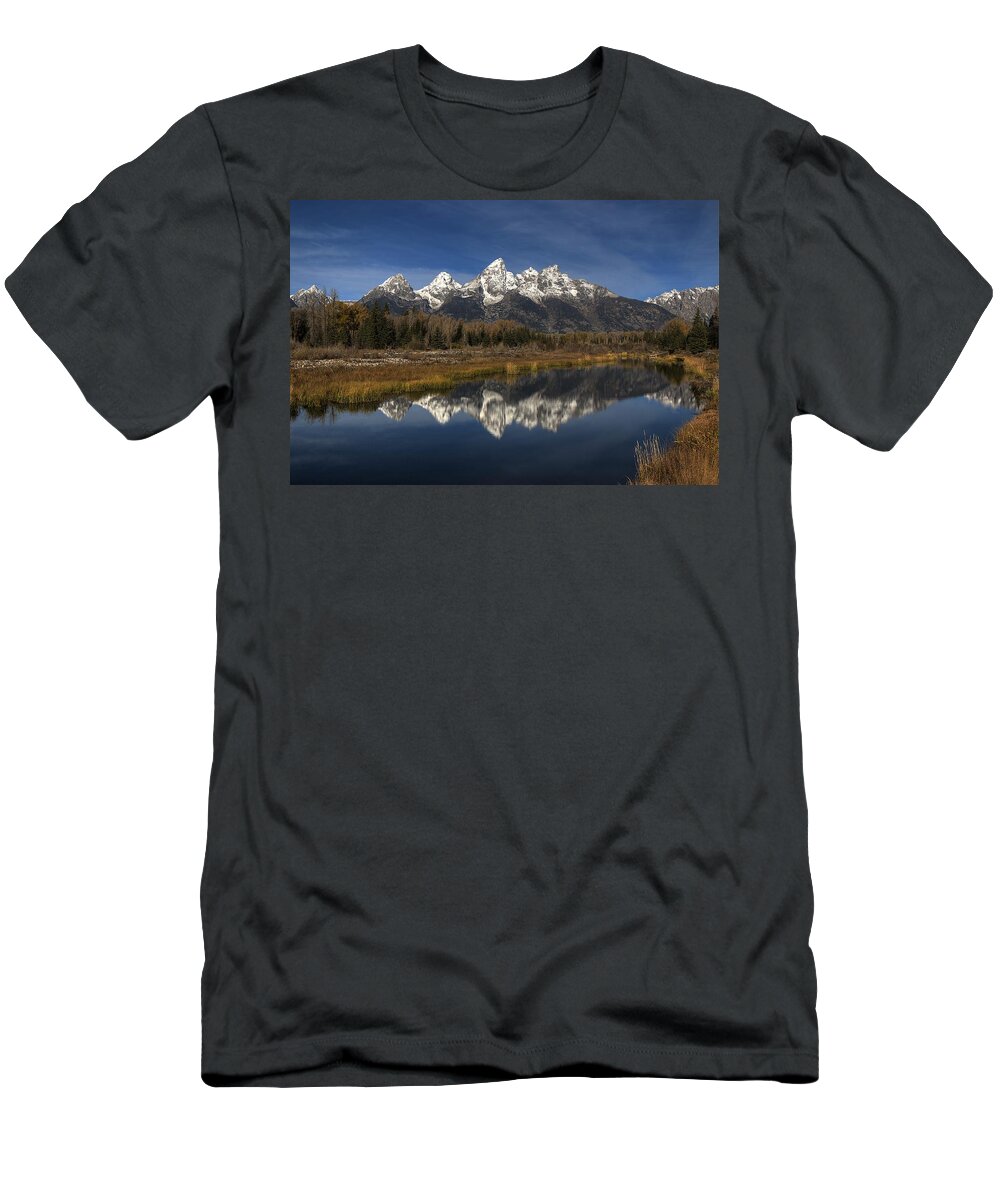 Schwabacher's Landing T-Shirt featuring the photograph Reflection of Change by Ryan Smith