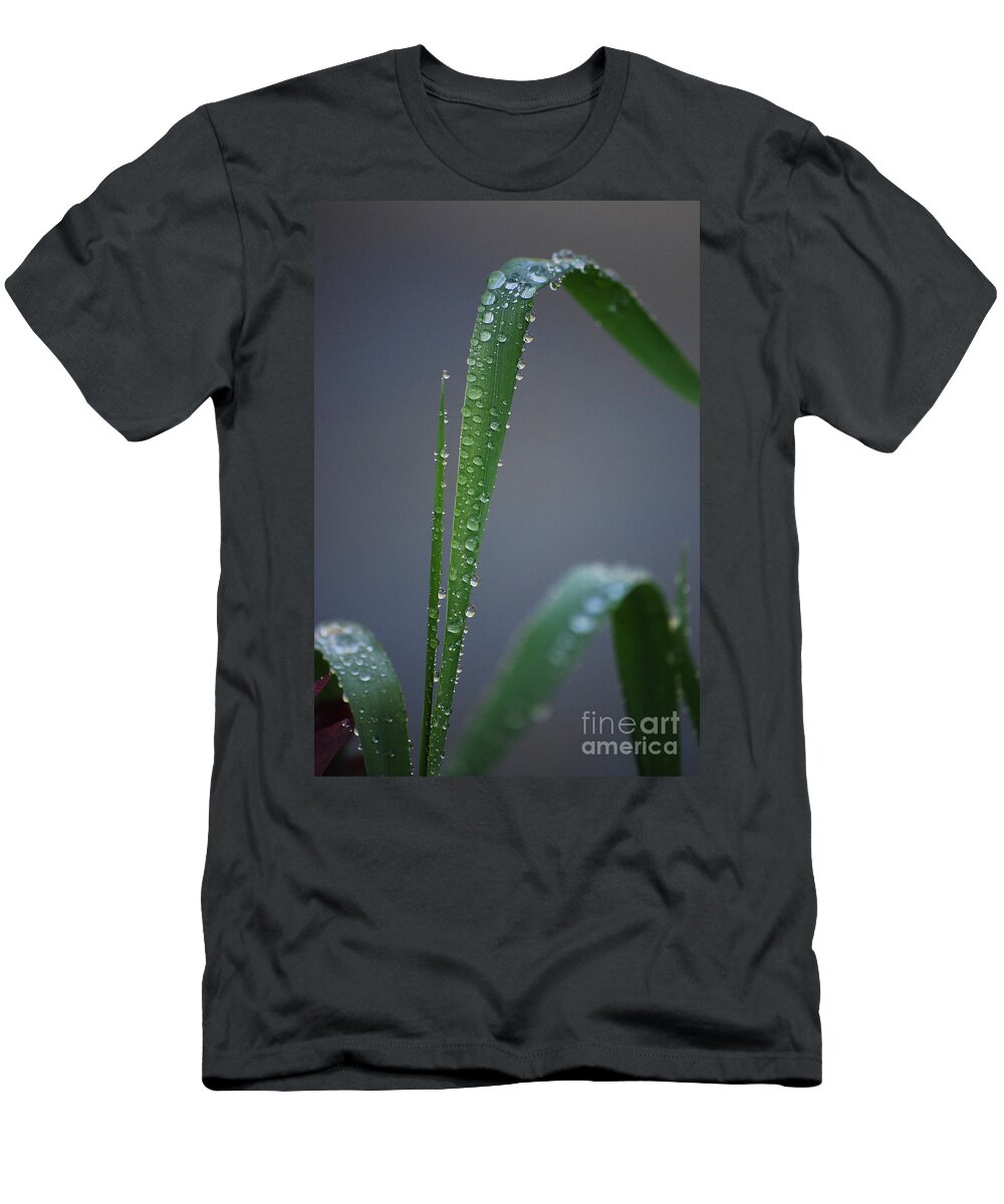 Dew T-Shirt featuring the photograph Refreshed by Sharon Elliott