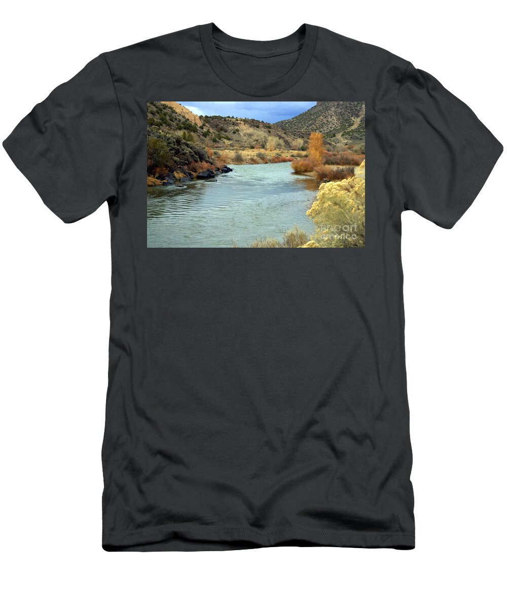 Rio Grande Gorge T-Shirt featuring the photograph Rio Grande Gorge by John Greco