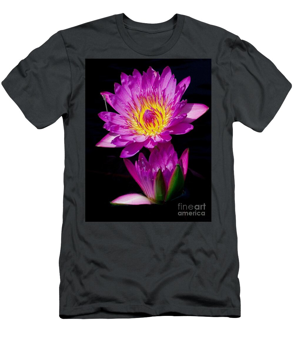 Aquatic T-Shirt featuring the photograph Royal Lily by Nick Zelinsky Jr