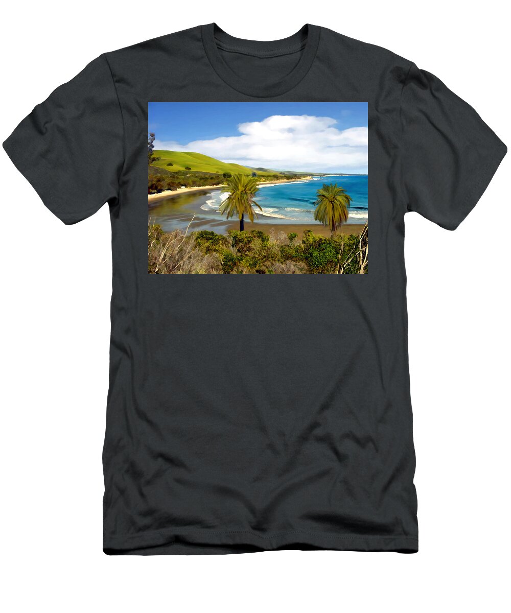 Ocean T-Shirt featuring the photograph Rufugio by Kurt Van Wagner