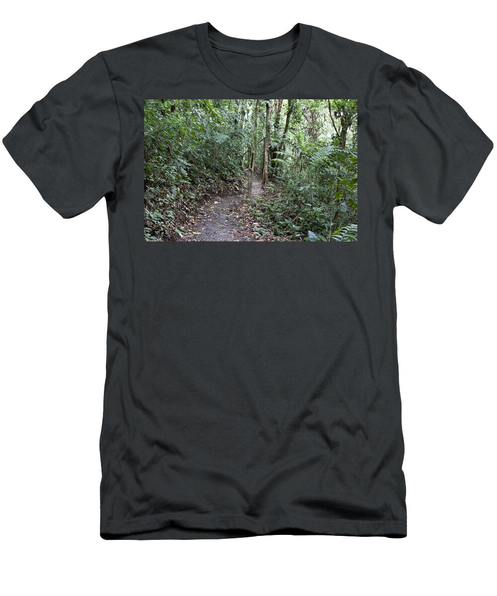 Curve T-Shirt featuring the photograph S Curve by Jean Macaluso