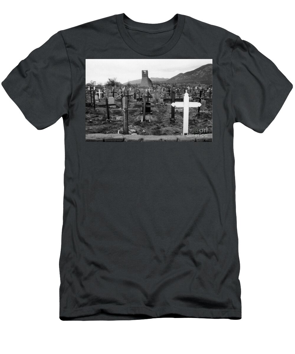 Cemetery T-Shirt featuring the photograph Sacred Places by Crystal Nederman