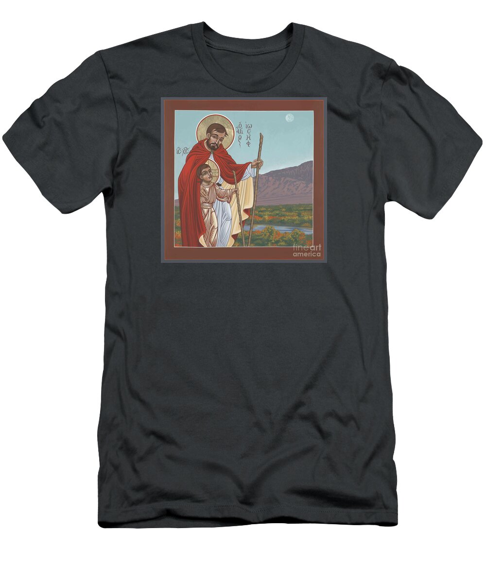San Jose T-Shirt featuring the painting San Jose en el Rio Grande 268 by William Hart McNichols
