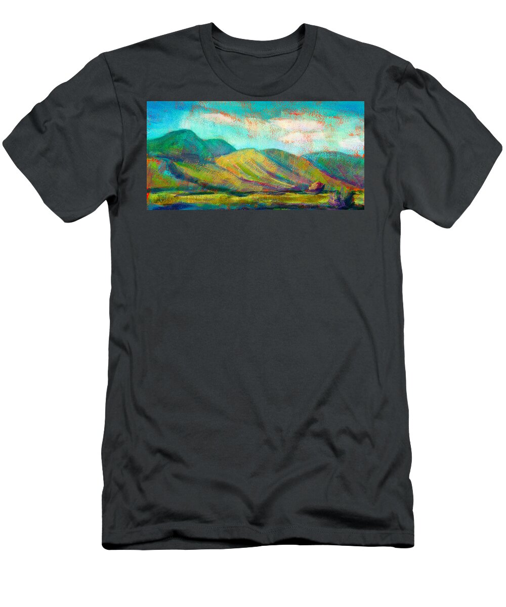 California T-Shirt featuring the painting San Simeon by Athena Mantle