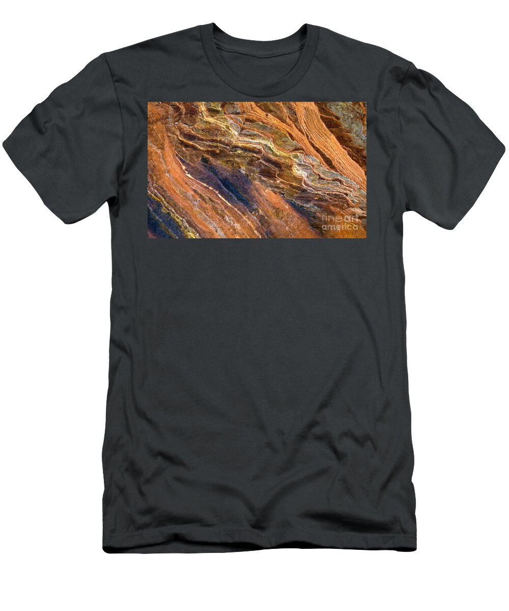 Sandstone T-Shirt featuring the photograph Sandstone Tapestry by Michael Dawson