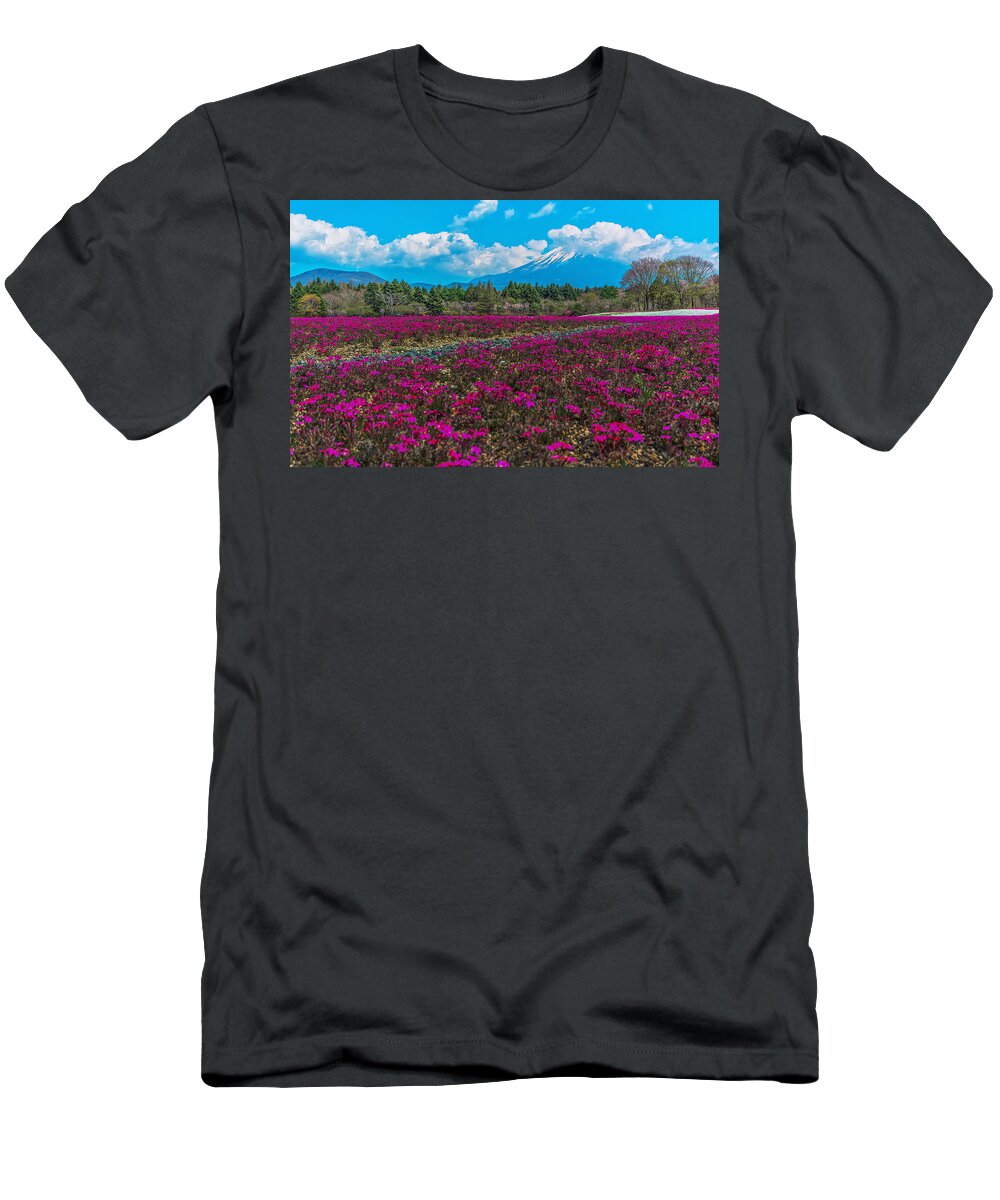 Scarlet Flame T-Shirt featuring the photograph Scarlet Flame by Jonah Anderson
