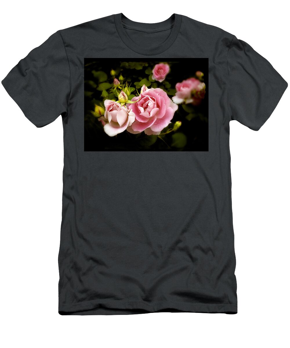 Nature T-Shirt featuring the photograph Shrub Rose by Jessica Jenney