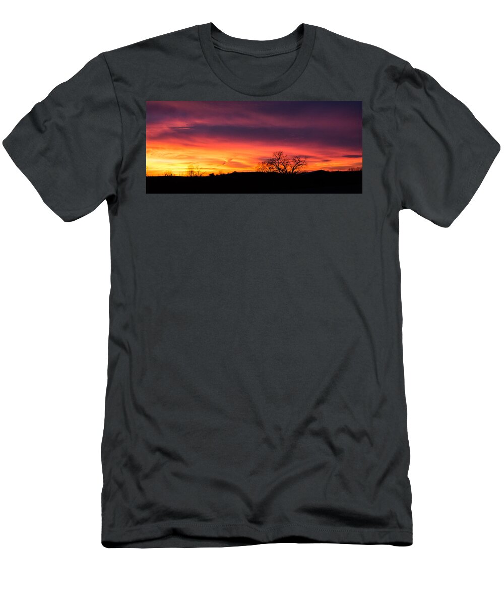 Sky T-Shirt featuring the photograph Beautiful Sky by Holden The Moment