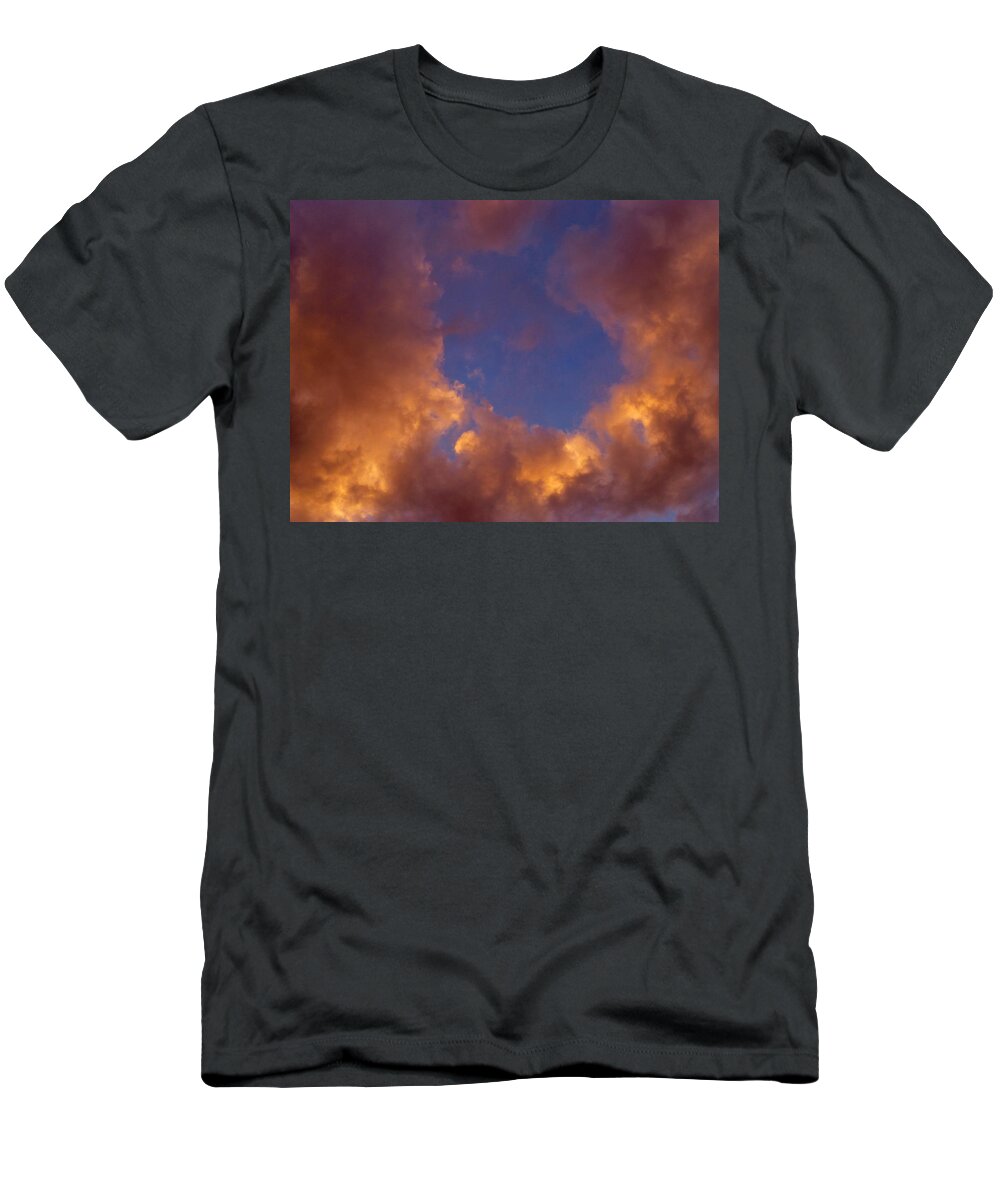 Cloud T-Shirt featuring the photograph Sky Window by Claudia Goodell