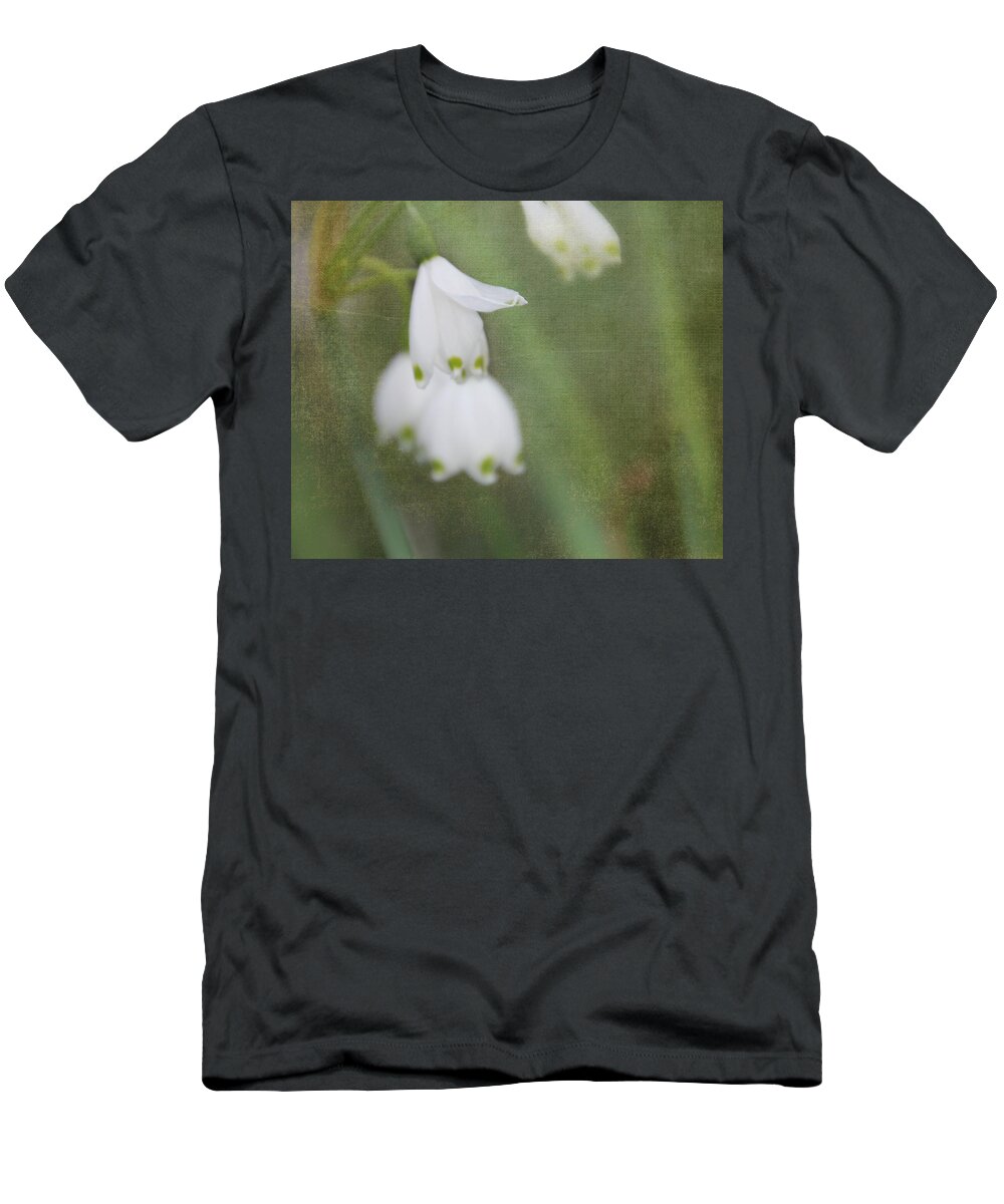 Oregon T-Shirt featuring the photograph Snowdrops by KATIE Vigil