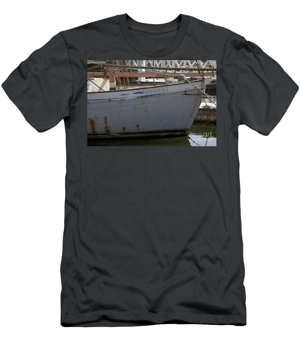 Boats T-Shirt featuring the photograph S.O. Wanderlust by Amanda Barcon