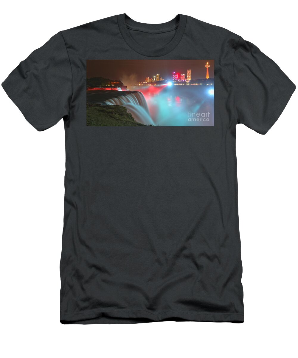 Niagara Falls T-Shirt featuring the photograph Soft Serve Niagara Falls by Adam Jewell