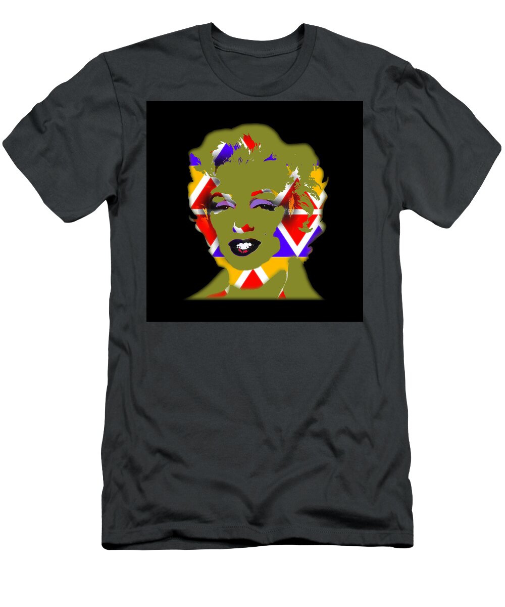 Native American Art T-Shirt featuring the digital art Some Like it Native by Charles Stuart