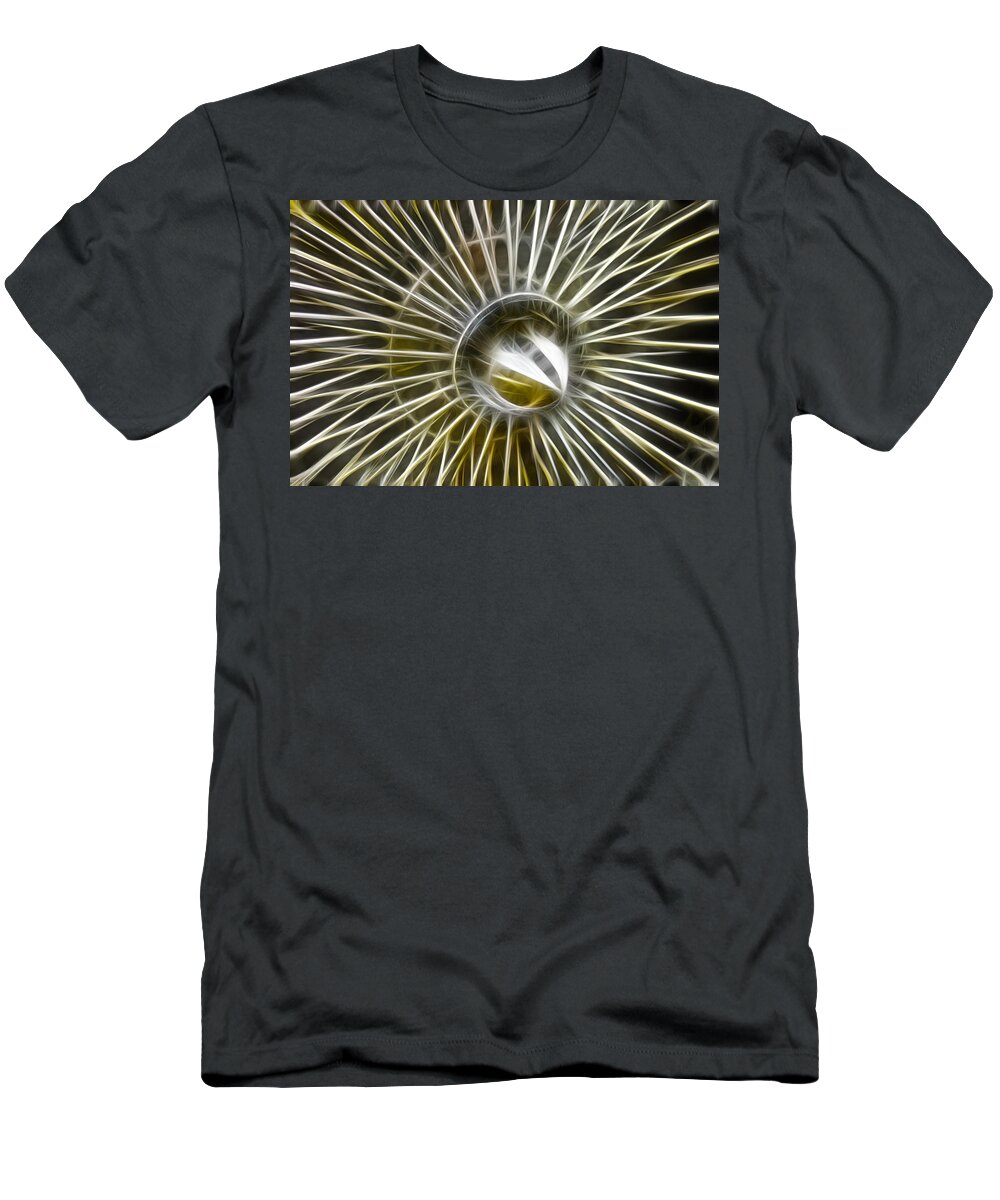 Spokes T-Shirt featuring the photograph Spectacular Spokes by Joann Copeland-Paul