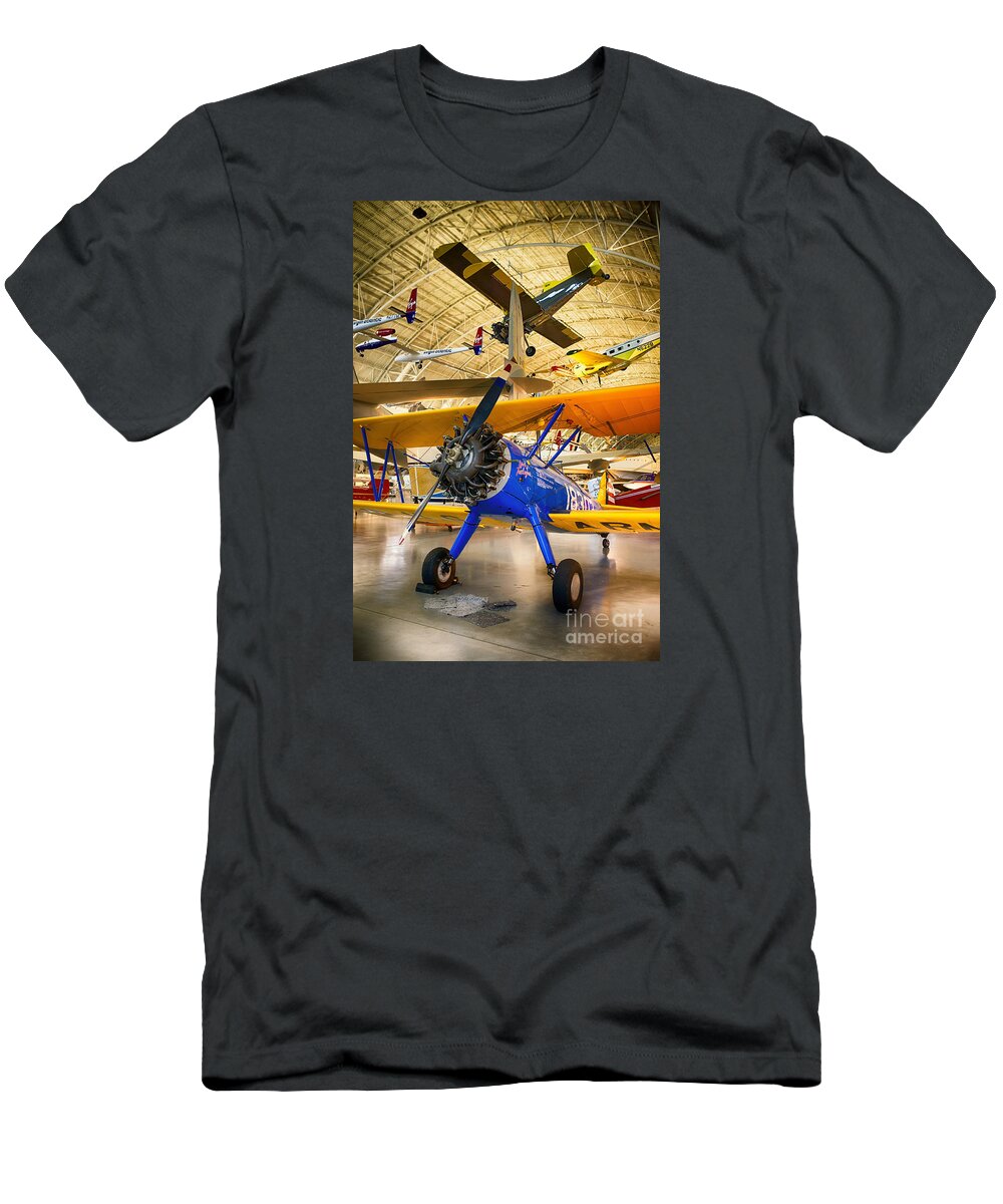 Airplane T-Shirt featuring the photograph Spirit of Tuskegee by Jerry Fornarotto
