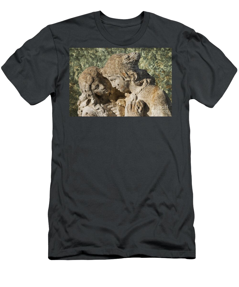 Romeo And Juliet T-Shirt featuring the photograph Star Crossed Lovers by Steve Purnell