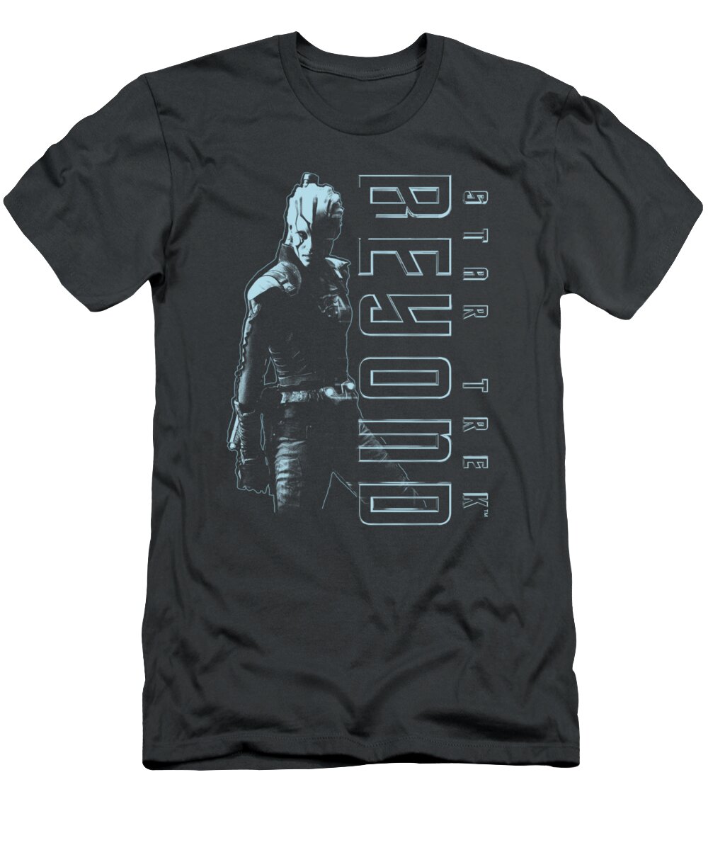  T-Shirt featuring the digital art Star Trek Beyond - Jaylah by Brand A