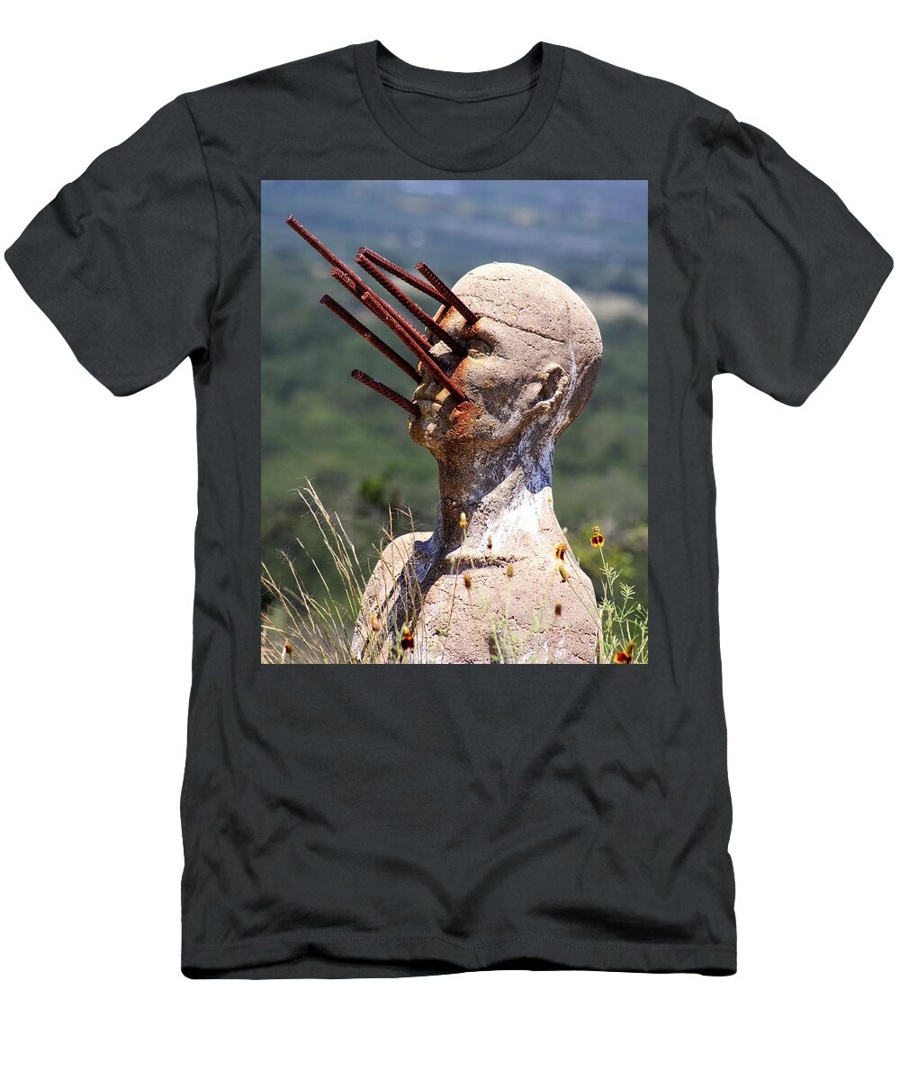 Steel T-Shirt featuring the photograph Steel Vision by Daniel George