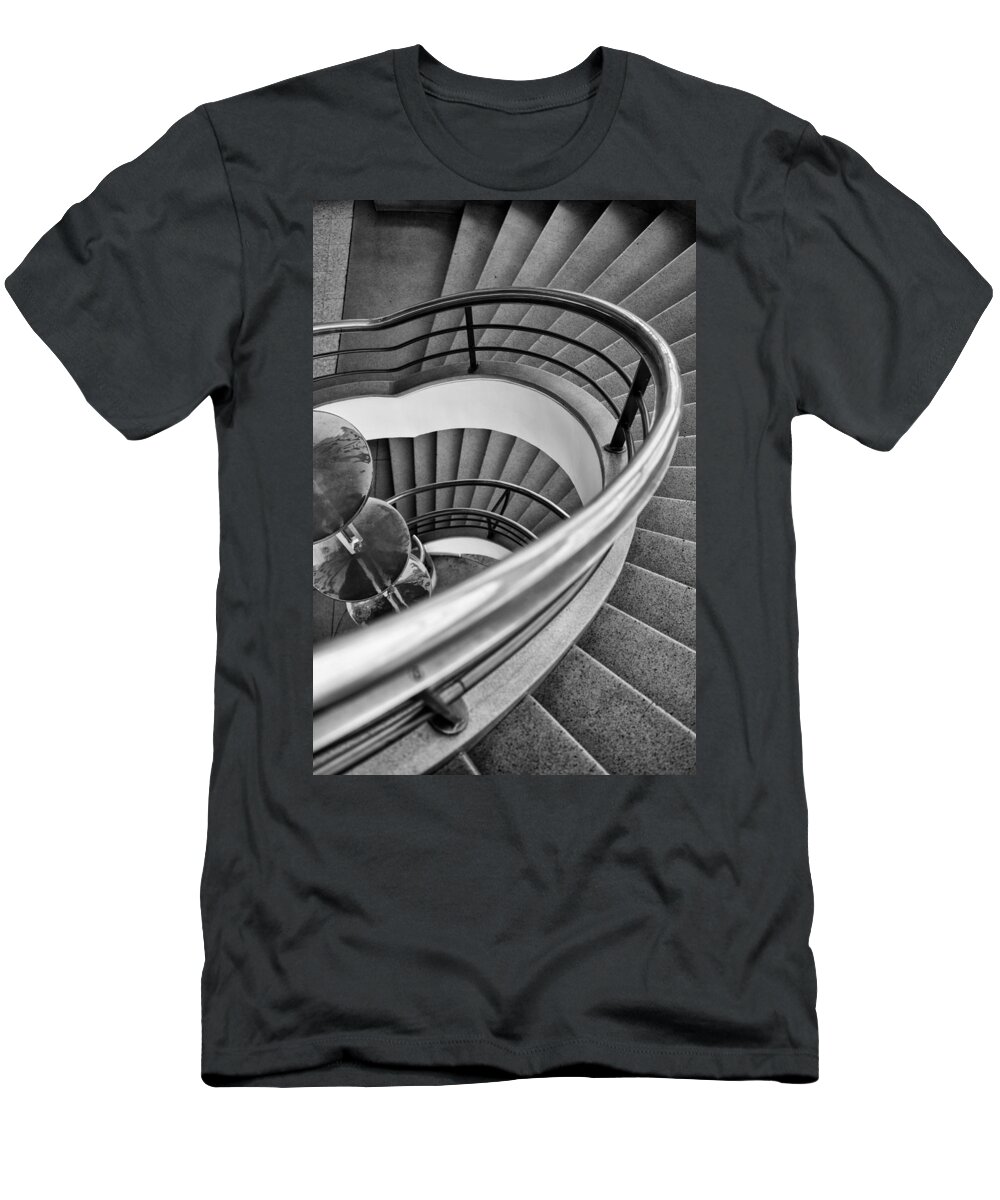 De La Warr T-Shirt featuring the photograph Steps by Nigel R Bell
