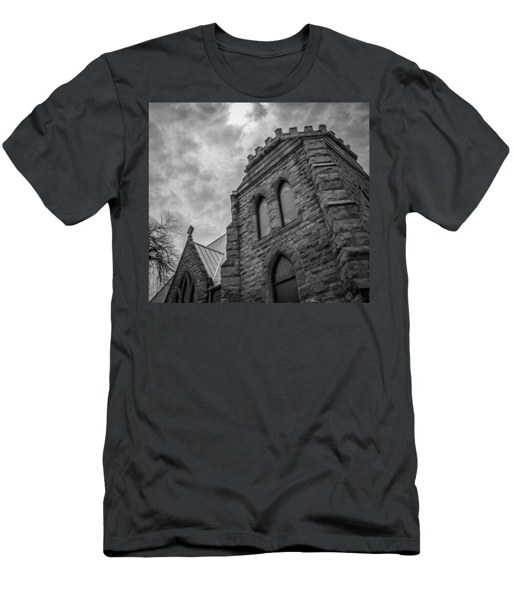 Clouds T-Shirt featuring the photograph Stone Sky by Jeff Mize