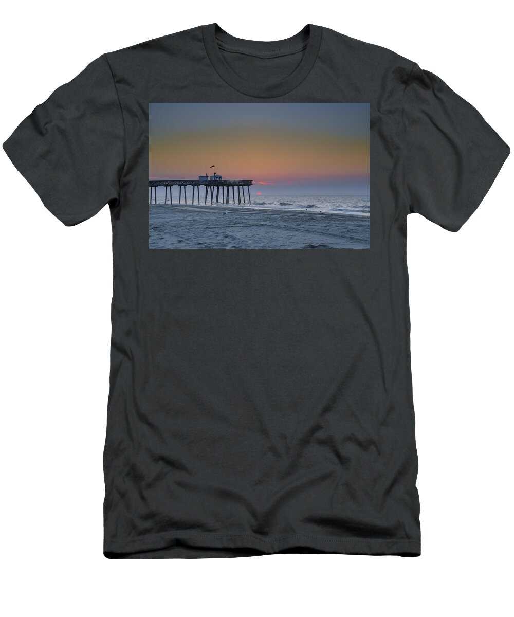 Summer T-Shirt featuring the photograph Summer in Ocean City by Bill Cannon