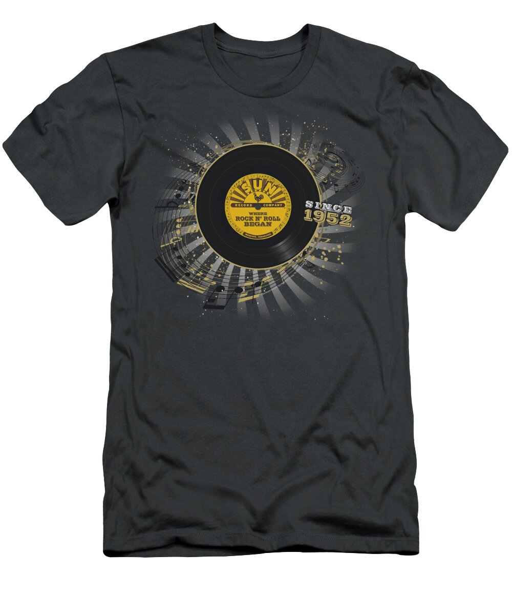 Sun Record Company T-Shirt featuring the digital art Sun - Established by Brand A