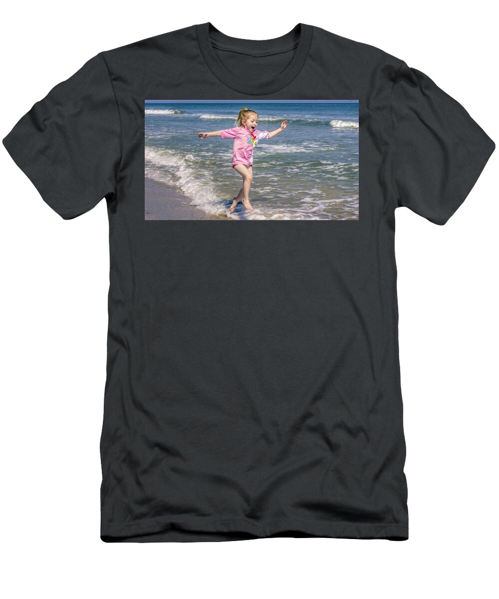 Daughter T-Shirt featuring the photograph Surf's Up by Rob Sellers