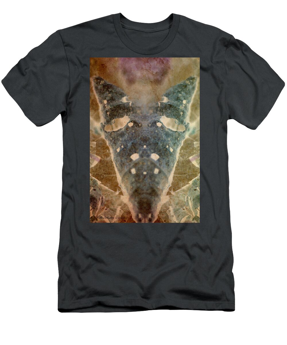 Leaf T-Shirt featuring the photograph Swamp Demon 2 by WB Johnston