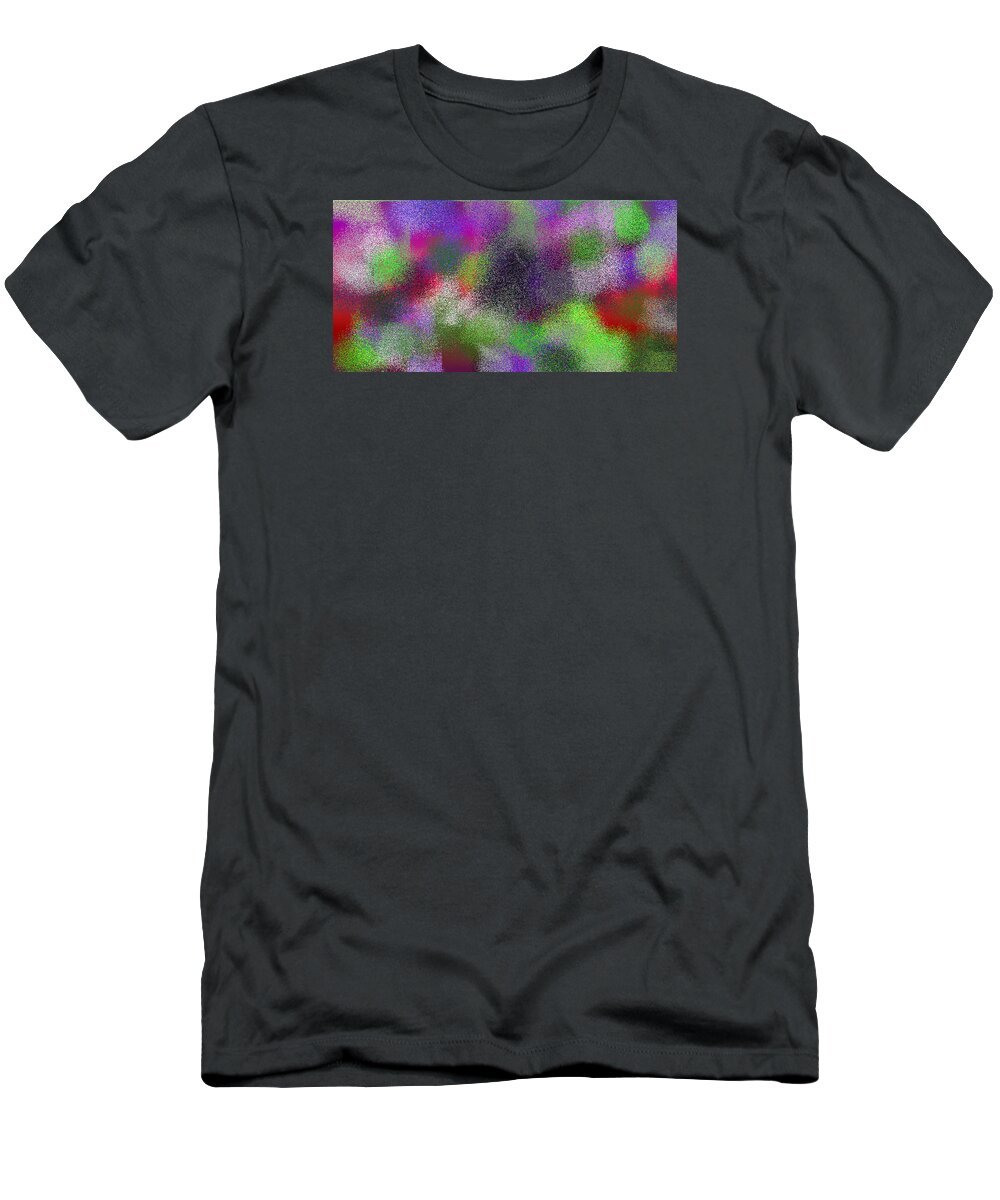 Abstract T-Shirt featuring the digital art T.1.147.10.2x1.5120x2560 by Gareth Lewis