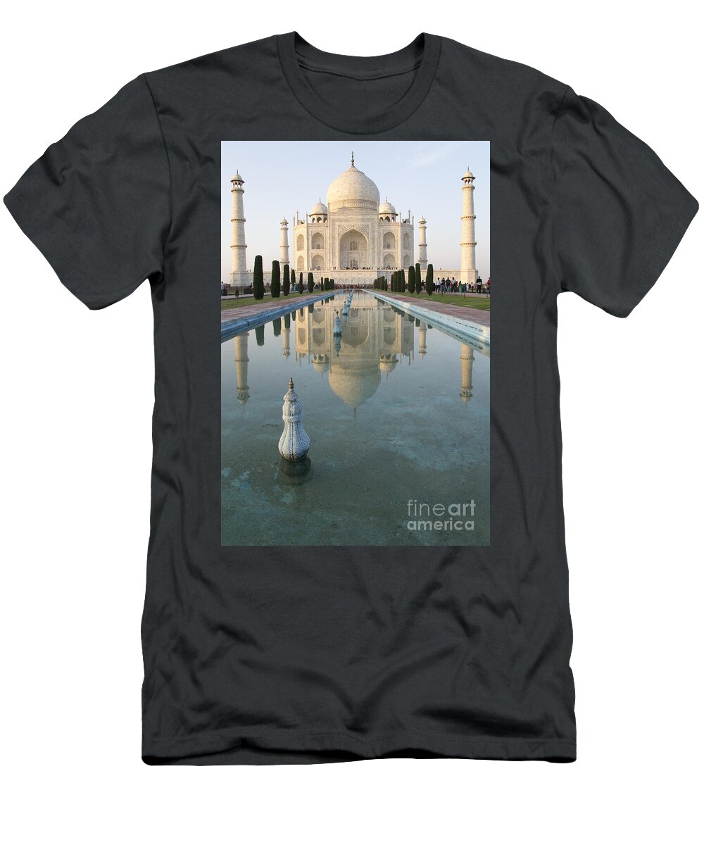Taj Mahal T-Shirt featuring the photograph Taj by Elena Perelman