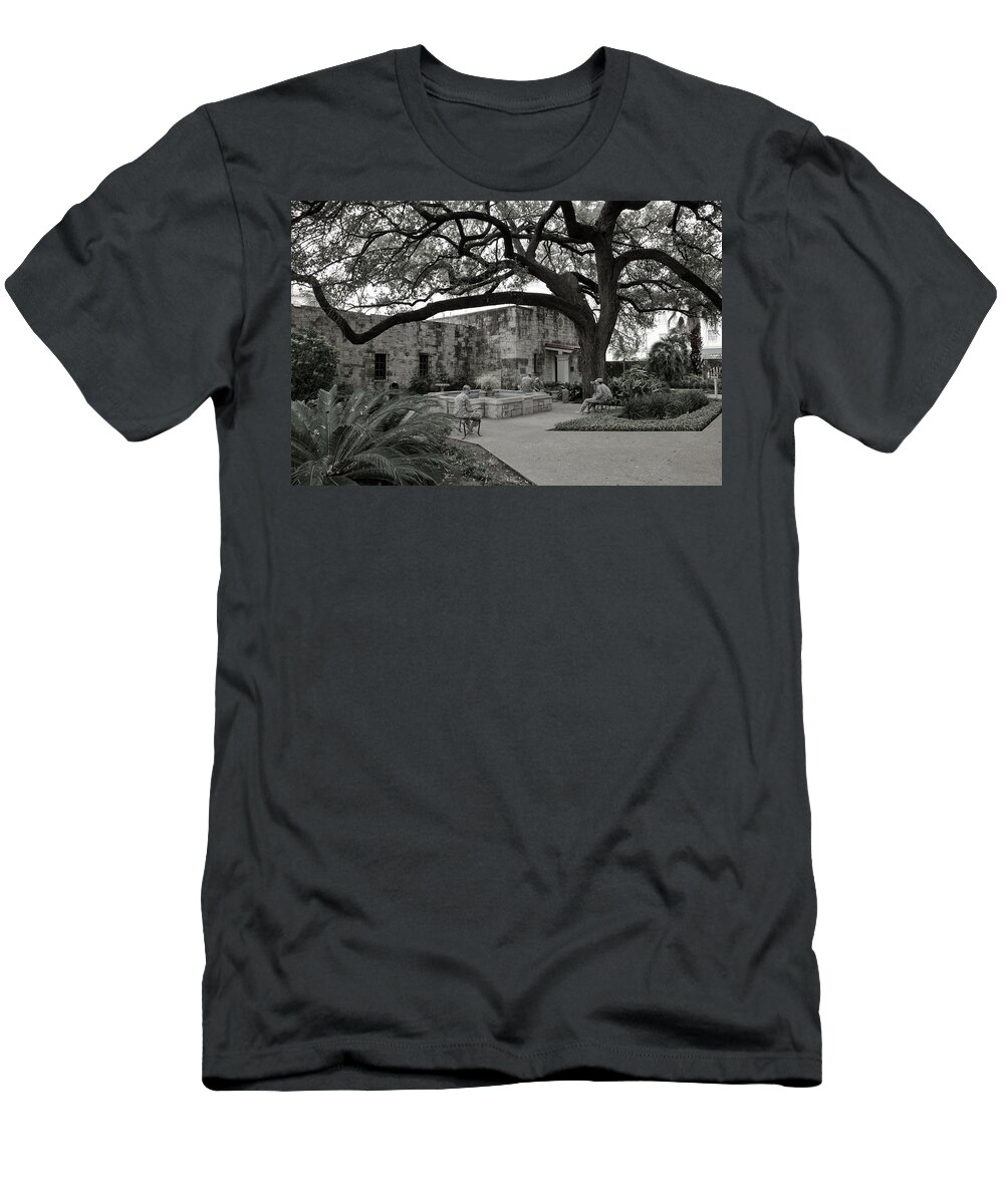 Soldiers T-Shirt featuring the photograph The Alamo by Kathy Paynter