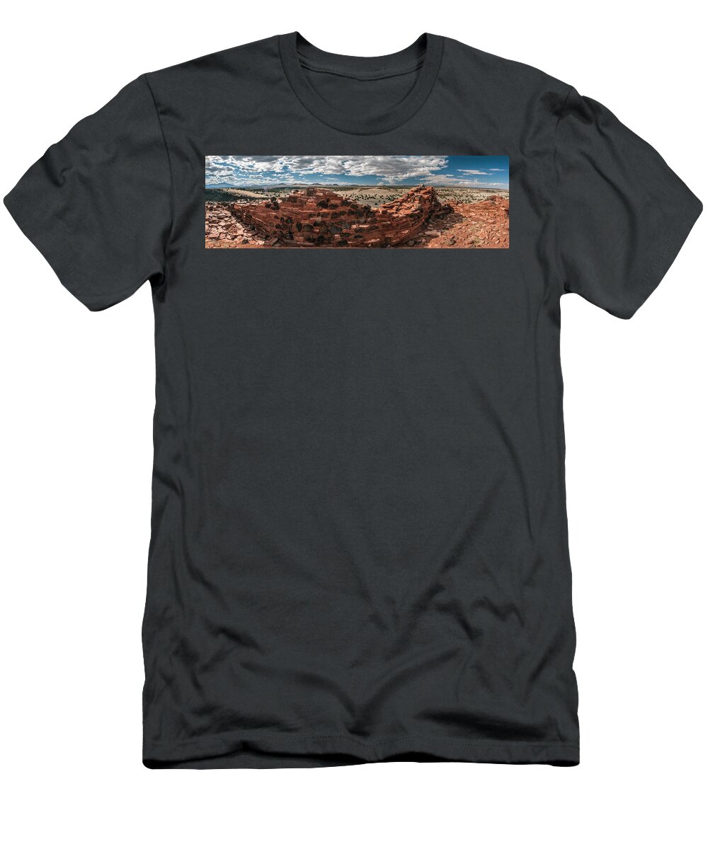 Citadel Ruins T-Shirt featuring the photograph The Citadel Ruins by Tam Ryan