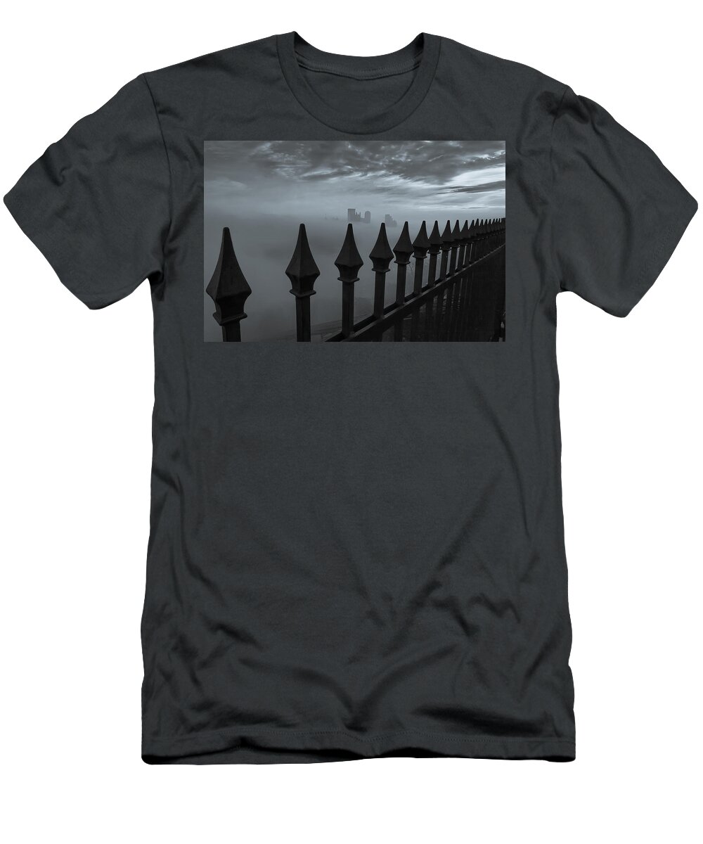 Pittsburgh T-Shirt featuring the photograph The Dark Night by Jennifer Grover
