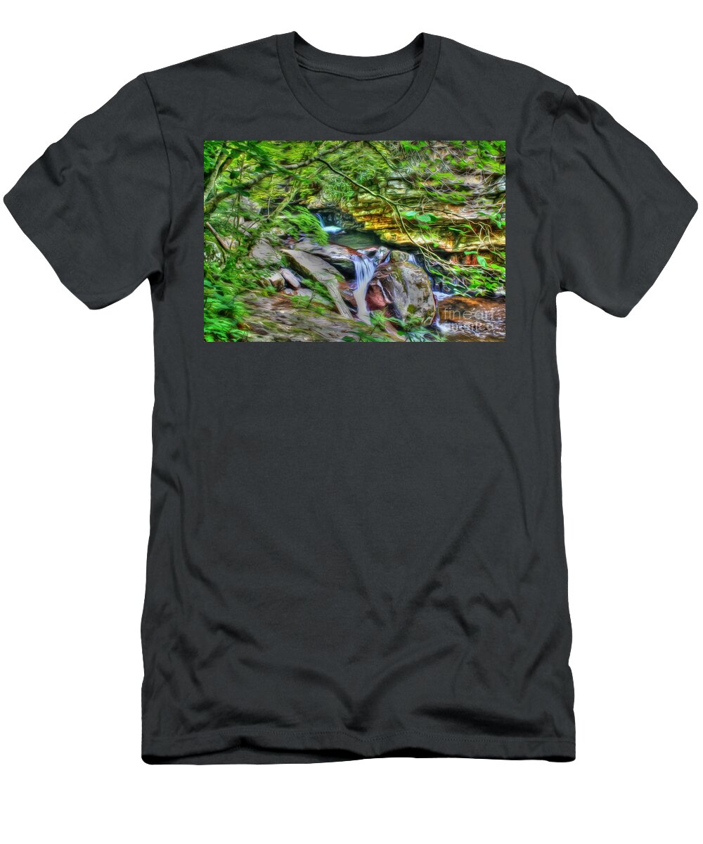 Day T-Shirt featuring the photograph The Emerald Forest 14 by Dan Stone