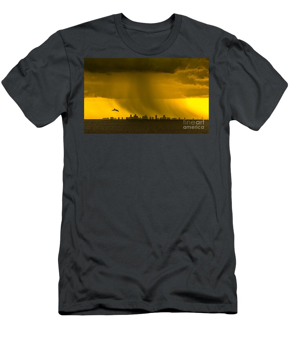 St. Petersburg T-Shirt featuring the photograph The Floating City by Marvin Spates
